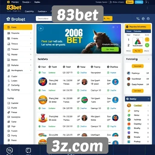 Facilidade de uso da interface do 83bet