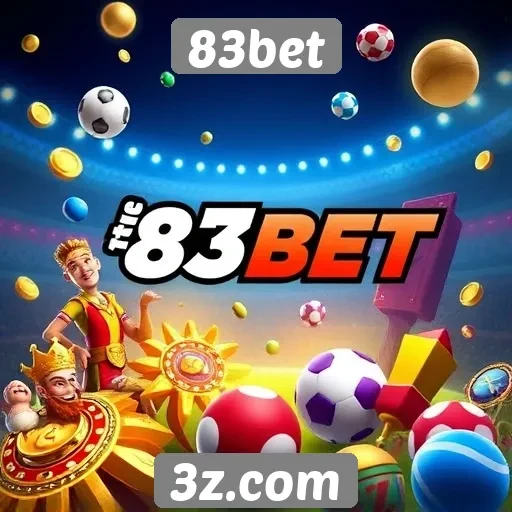 Variedade de jogos oferecidos pelo 83bet